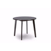 Baxton Studio Debbie Mid-Century Dark Brown Wood Round Dining Table WHI-RT332-TBL