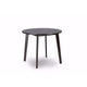 Baxton Studio Debbie Mid-Century Dark Brown Wood Round Dining Table WHI-RT332-TBL