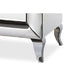 Baxton Studio Pauline Contemporary Glam and Luxe Mirrored 3-Drawer End Table WHI-RXF-2441-ET