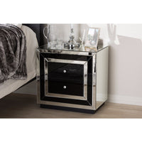 Black, "Silver" Mirrored