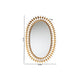 Baxton Studio Rogier Modern Glam and Luxe Antique Goldleaf Metal Accent Wall Mirror
