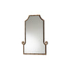 Baxton Studio Layan Glamourous Hollywood Regency Style Gold Finished Metal Bamboo Inspired Accent Wall Mirror WHI-RXW-10065