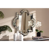 Baxton Studio Catia Art Deco Antique Silver Finished Quatrefoil Accent Wall Mirror WHI-RXW-5809