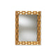 Baxton Studio Arpina Modern and Contemporary Antique Gold Finished Rectangular Accent Wall Mirror WHI-RXW-8002