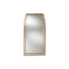 Baxton Studio Alice Modern and Contemporary Queen Anne Style Antique Gold Finished Accent Wall Mirror WHI-RXW-8011