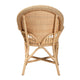 bali & pari Ratu Modern Bohemian Natural Brown Rattan Accent Chair WHI-Ratu-Rattan-AC
