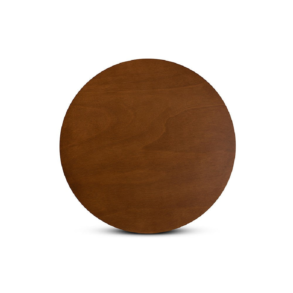 Baxton Studio Rava Modern and Contemporary Walnut Brown Finished Wood 5-Piece Dining Set