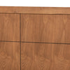 Baxton Studio Rin Mid-Century Modern Walnut Brown Finished Wood Twin Size Platform Bed WHI-Rin-Ash-Walnut-Twin