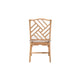 bali & pari Rio Modern Bohemian Natural Brown Rattan Dining Chair WHI-Rio-Rattan-DC