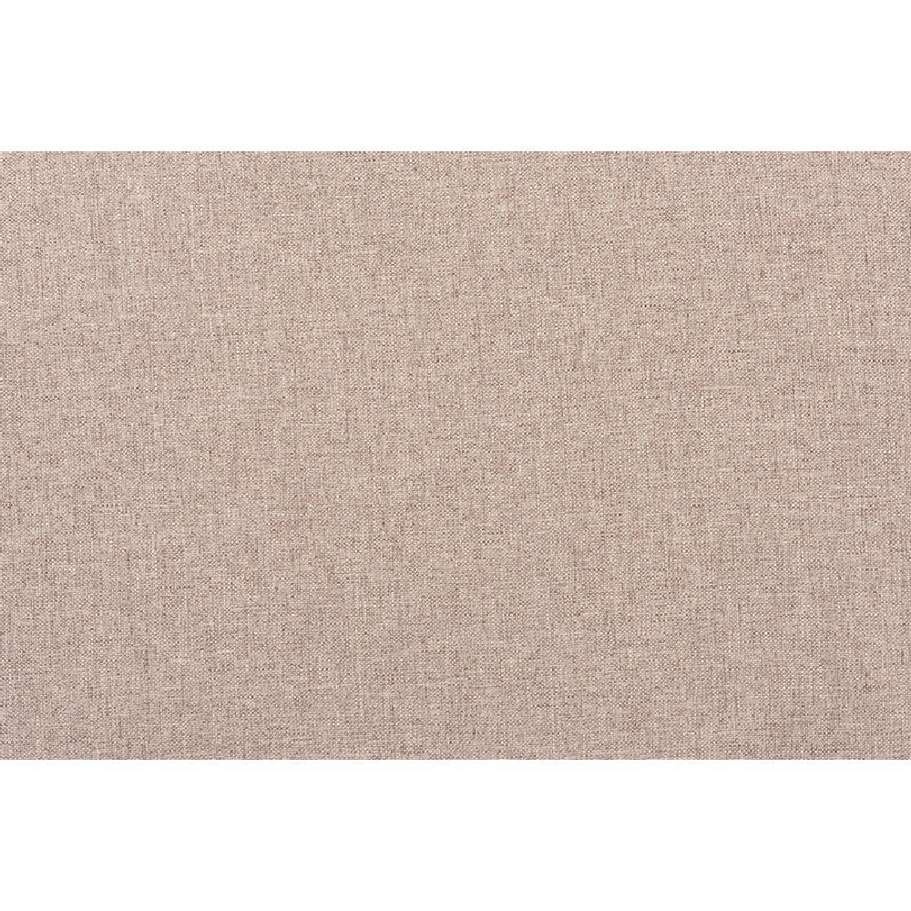 Baxton Studio Rosa Modern and Contemporary Sand Fabric Upholstered and Dark Brown Finished Wood 5-Piece Dining Set