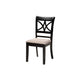 Baxton Studio Brooke Modern Beige Fabric and Dark Brown Finished Wood 5-Piece Dining Set