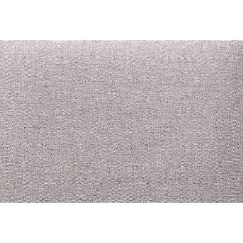 Baxton Studio Ruth Modern Transitional Grey Fabric Upholstered and Dark Brown Finished Wood 7-Piece Dining Set