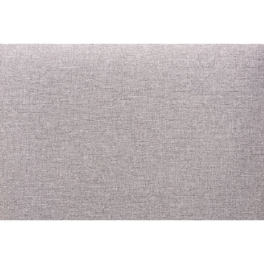 Baxton Studio Ruth Modern Transitional Grey Fabric Upholstered and Dark Brown Finished Wood 7-Piece Dining Set