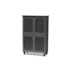 Baxton Studio Fernanda Modern and Contemporary Dark Gray 4-Door Wooden Entryway Shoe Storage Cabinet WHI-SC864574-A-Dark-Grey-Shoe-Cabinet