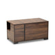 Baxton Studio Connor Modern and Contemporary Walnut Brown Finished 2-Door Cat Litter Box Cover House WHI-SECHC150110WI-Columbia-Cat-House