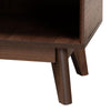Baxton Studio Delaire Mid-Century Modern Walnut Brown Finished Wood Shoe Cabinet WHI-SESC70350WI-CLB-Shoe-Cabinet