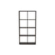 Baxton Studio Janne Modern and Contemporary Dark Brown Finished 8-Cube Multipurpose Storage Shelf WHI-SHF-BS-4X2-Wenge