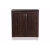 Baxton Studio Excel Modern and Contemporary Dark Brown Sideboard Storage Cabinet WHI-SR-890005-Wenge