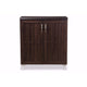 Baxton Studio Excel Modern and Contemporary Dark Brown Sideboard Storage Cabinet WHI-SR-890005-Wenge