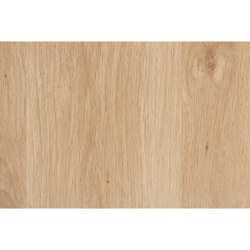 Baxton Studio Dewitt Japandi Light Brown Finished Wood and Gold Metal 2-Drawer End Table