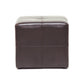 Baxton Studio Nox Dark Brown Ottoman WHI-ST-19-Dark-Brown