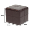 Baxton Studio Nox Dark Brown Ottoman WHI-ST-19-Dark-Brown