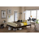 Baxton Studio Bentley Mid-Century Modern Cappuccino Finishing Solid Wood Queen Size Bed Frame