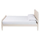 Baxton Studio Braith Farmhouse Ivory Spindle Wood Queen Size Platform Bed WHI-SW8620-Ivory-Queen