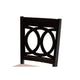 Baxton Studio Sanne Modern Beige Fabric and Espresso Brown Finished Wood 5-Piece Dining Set WHI-Sanne-Sand-Dark-Brown-5PC-Dining-Set