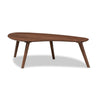 Baxton Studio Scarlette Mid-Century Modern Walnut Finished Coffee Table WHI-Scarlette-Walnut-CT