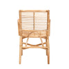 bali & pari Seminyak Modern Bohemian Natural Rattan Lounge Chair WHI-Seminyak-Rattan-Lounge-Chair