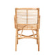 bali & pari Seminyak Modern Bohemian Natural Rattan Lounge Chair WHI-Seminyak-Rattan-Lounge-Chair