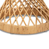 bali & pari Seville Modern and Contemporary Natural Finished Rattan End Table WHI-Seville-Natural-ET