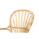 bali & pari Sheraton Modern and Contemporary Natural Finished Rattan Dining Chair WHI-Sheraton-Natural-DC