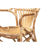 bali & pari Sheraton Modern and Contemporary Natural Finished Rattan Dining Chair WHI-Sheraton-Natural-DC