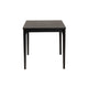 Baxton Studio Sherwin Mid-Century Modern Black Finished Wood Dining Table