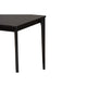 Baxton Studio Sherwin Mid-Century Modern Black Finished Wood Dining Table