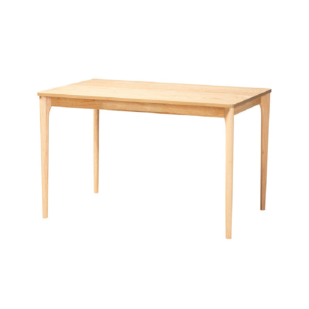 Baxton Studio Sherwin Mid-Century Modern Natural Oak Finished Wood Dining Table