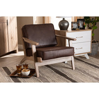 Dark Brown, Antique Oak