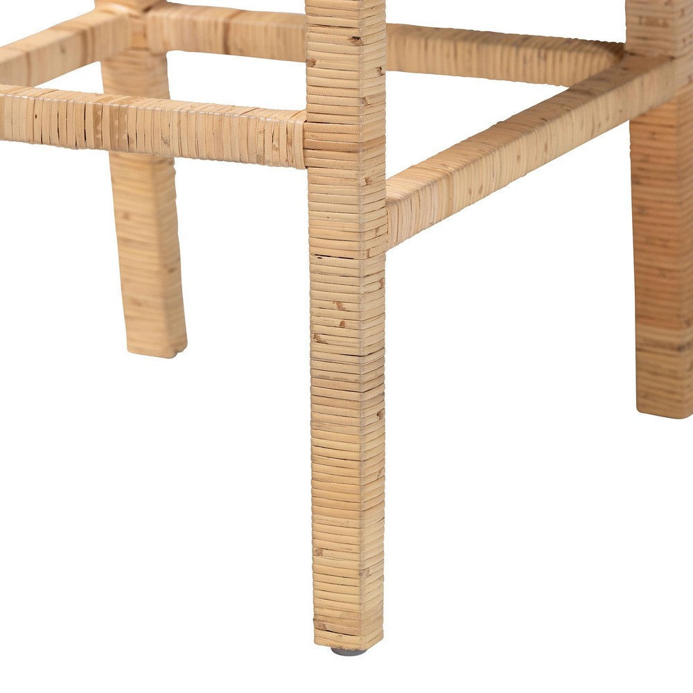 bali & pari Sofia Bohemian Natural Rattan Bar Stool WHI-Sofia-Natural-BS