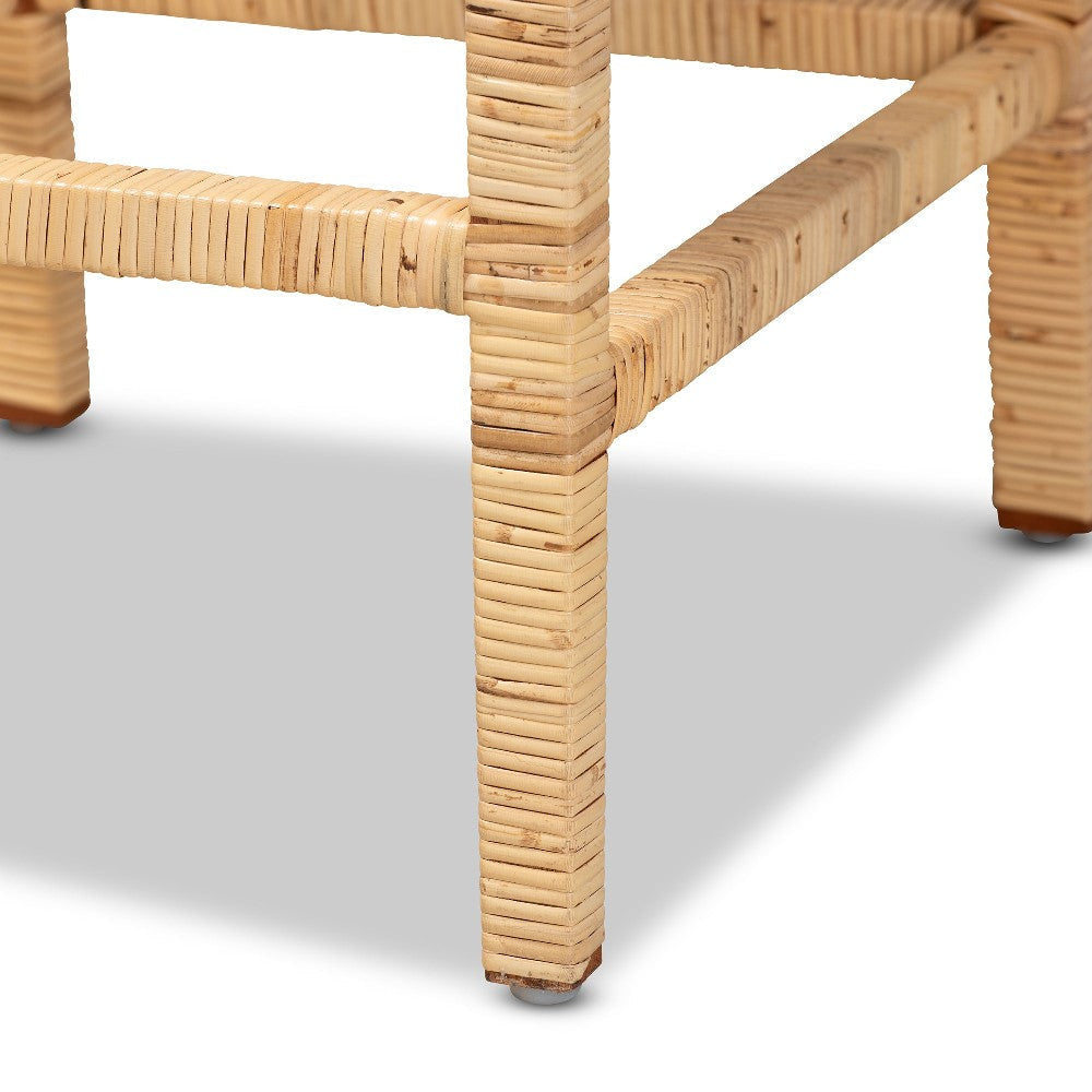 bali & pari Sofia Modern and Contemporary Natural Finished Wood and Rattan Counter Stool WHI-Sofia-Natural-CS