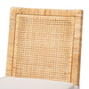 bali & pari Sofia Modern and Contemporary Natural Finished Wood and Rattan Dining Chair WHI-Sofia-Natural-DC