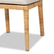 bali & pari Sofia Modern and Contemporary Natural Finished Wood and Rattan Dining Chair WHI-Sofia-Natural-DC