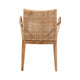 bali & pari Storsel Modern Bohemian Natural Brown Finished Teak Wood and Rattan Dining Chair WHI-Storsel-Rattan-DC