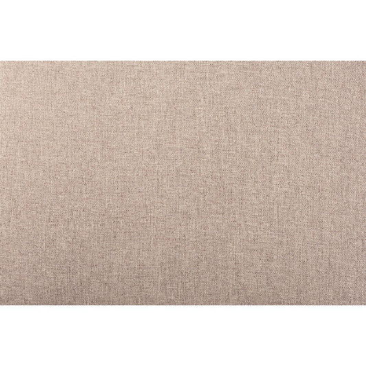 Baxton Studio Suvi Modern and Contemporary Sand Fabric Upholstered and Dark Brown Finished Wood 7-Piece Dining Set