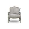 Baxton Studio Constanza Classic Antiqued French Accent Chair WHI-TA2256-Beige