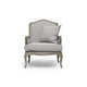 Baxton Studio Constanza Classic Antiqued French Accent Chair WHI-TA2256-Beige