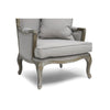 Baxton Studio Constanza Classic Antiqued French Accent Chair