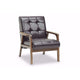 Baxton Studio Mid-Century Masterpieces Club Chair-Brown