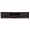 Baxton Studio Beasley 70-Inch Dark Brown TV Cabinet with 2 Sliding Doors and Drawer WHI-TV834180-Wenge